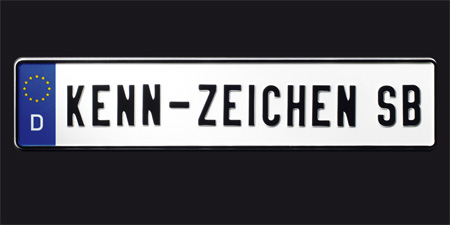 Kennzeichen SB